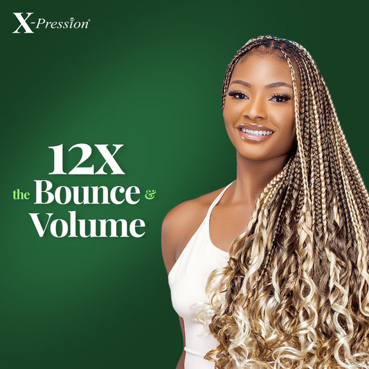 X-Pression 12X Curly Body French Curls (54 inches)