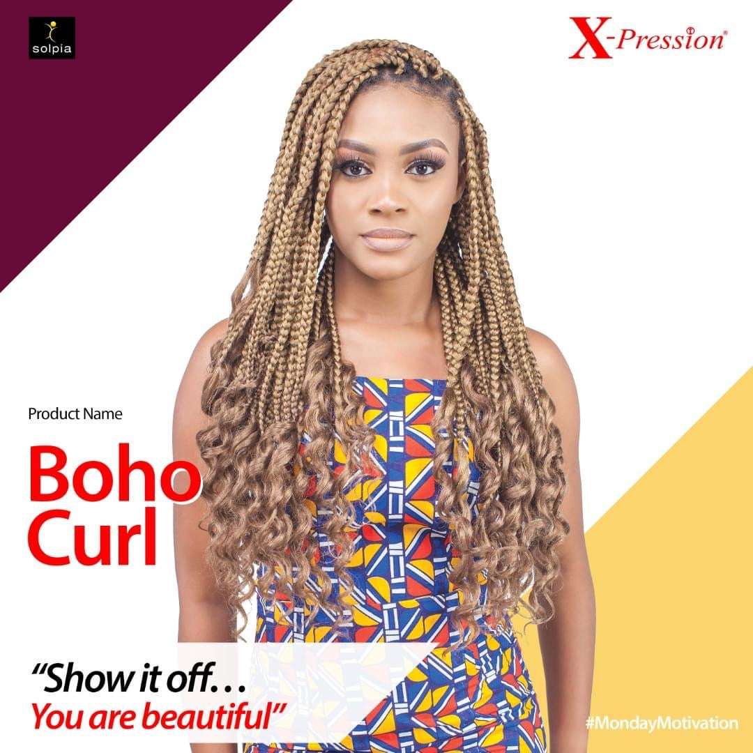 X-Pression Boho Curl (60")