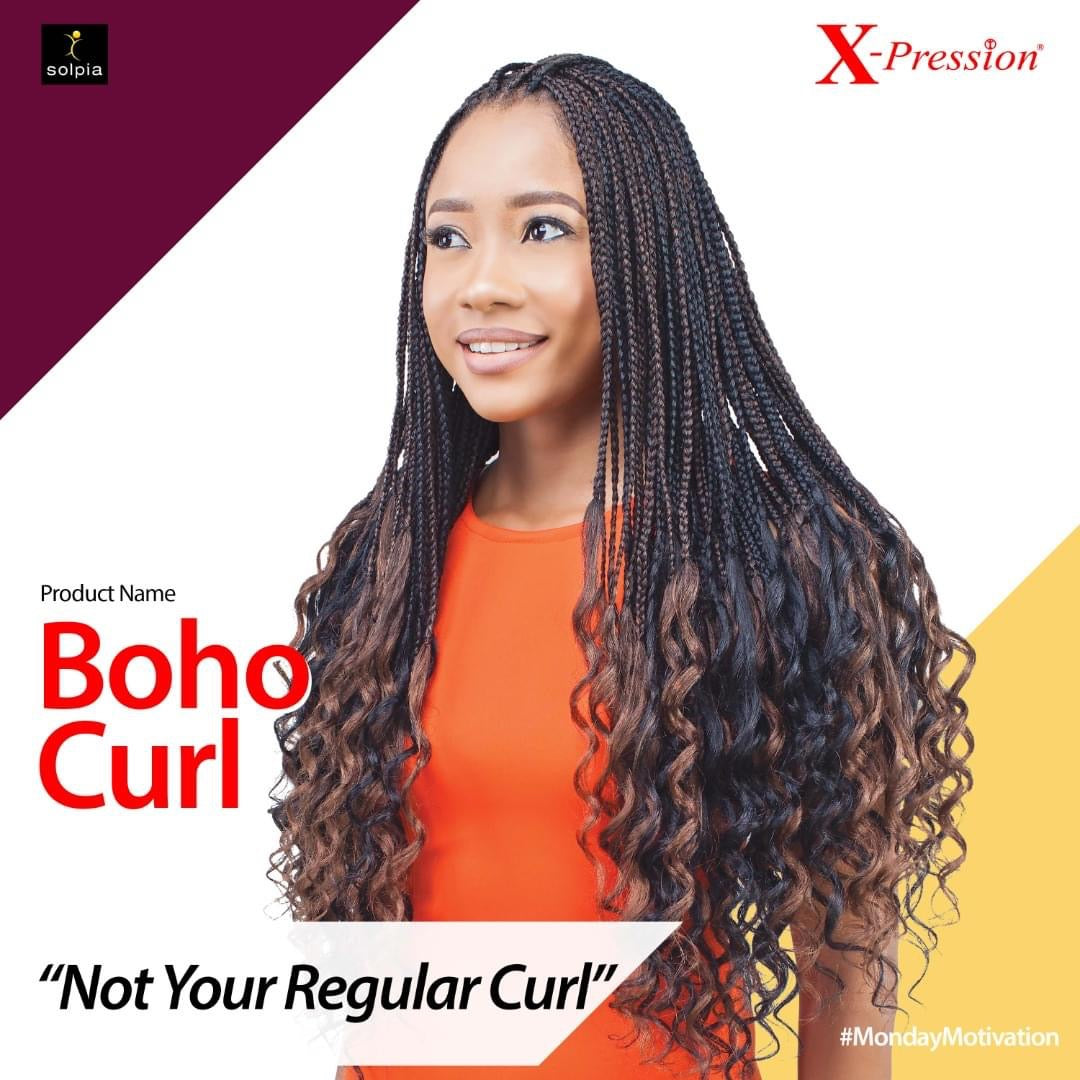 X-Pression Boho Curl (60")