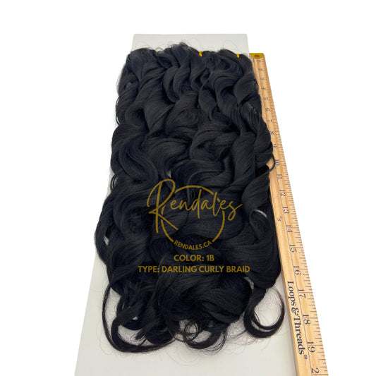Darling Curly Braid French Curls (60 inches)