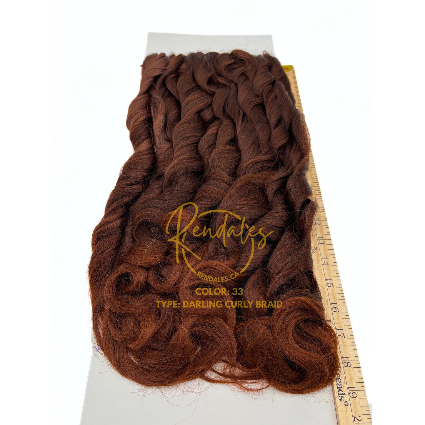 Darling Curly Braid French Curls (60”)