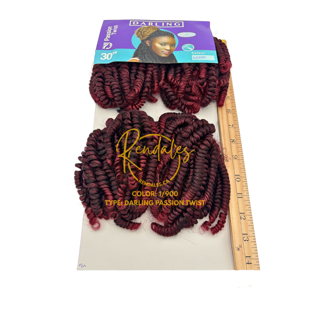 Darling Passion Twist, extensions de tresses au crochet, cheveux africains crépus, 30" pré-coupés, pré-étirés, fibre synthétique, 2-4 paquets, doux et brillants, 120g - 240g
