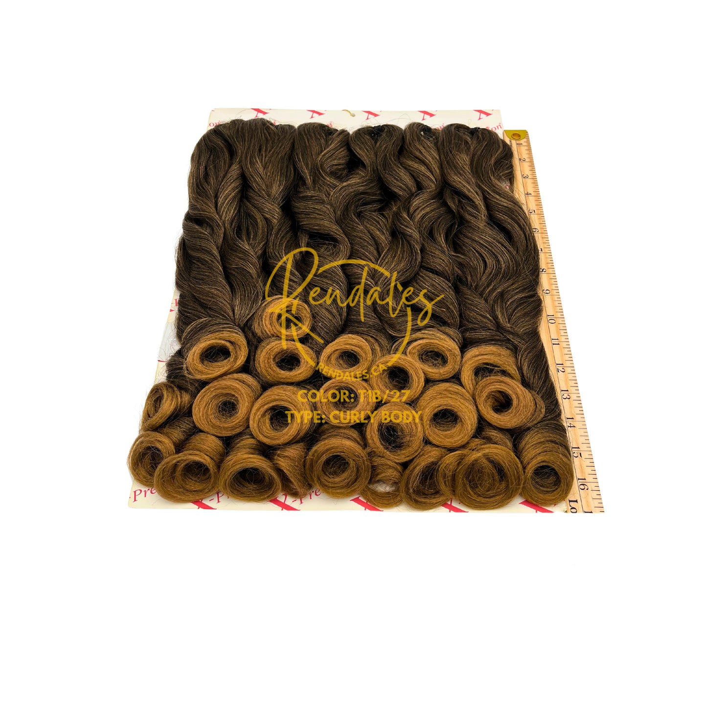 X-Pression 12X Curly Body French Curls (54")