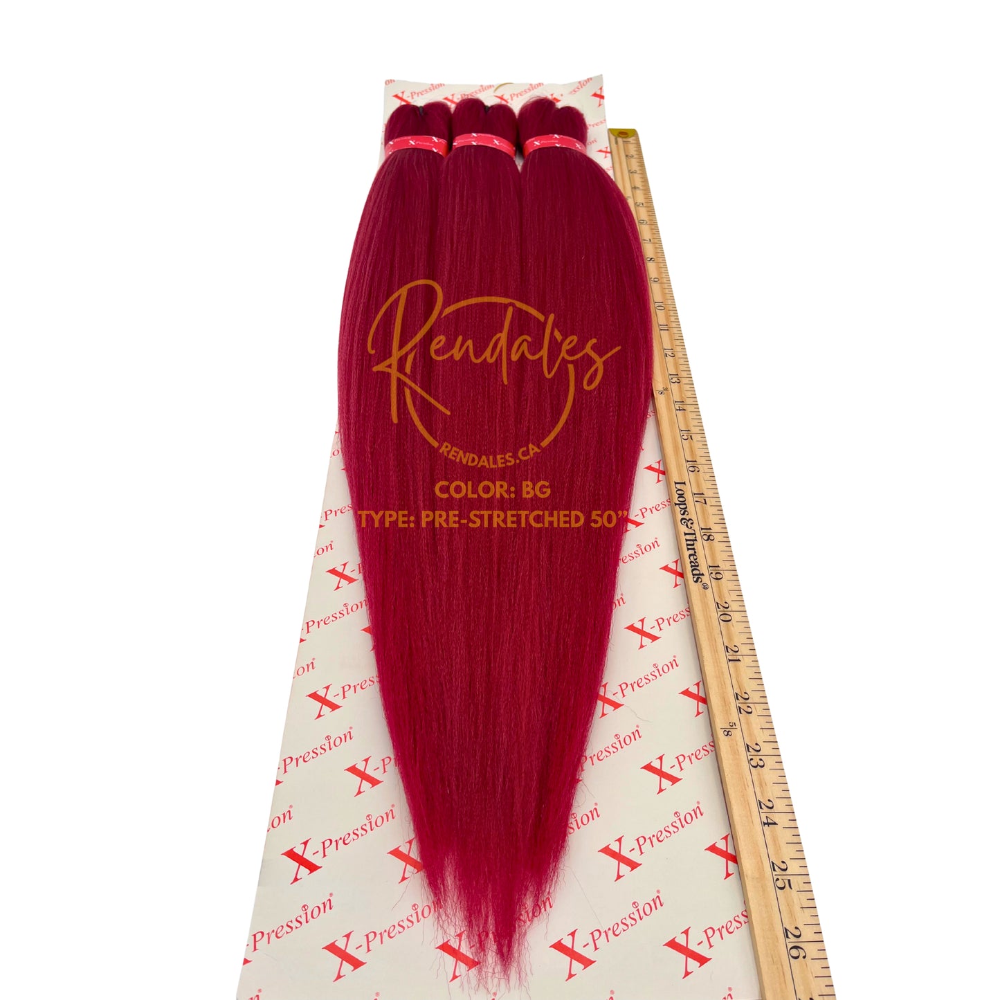 X-Pression 3X Pre-stretched Braid (50”)