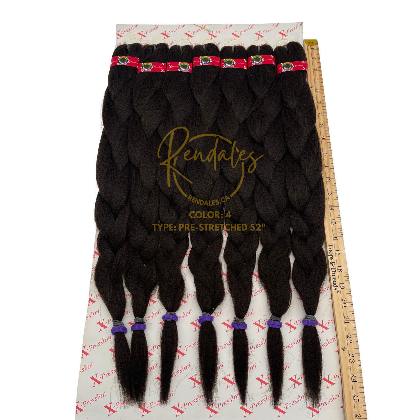 X-Pression 7X Pre-stretched Braid (52”)