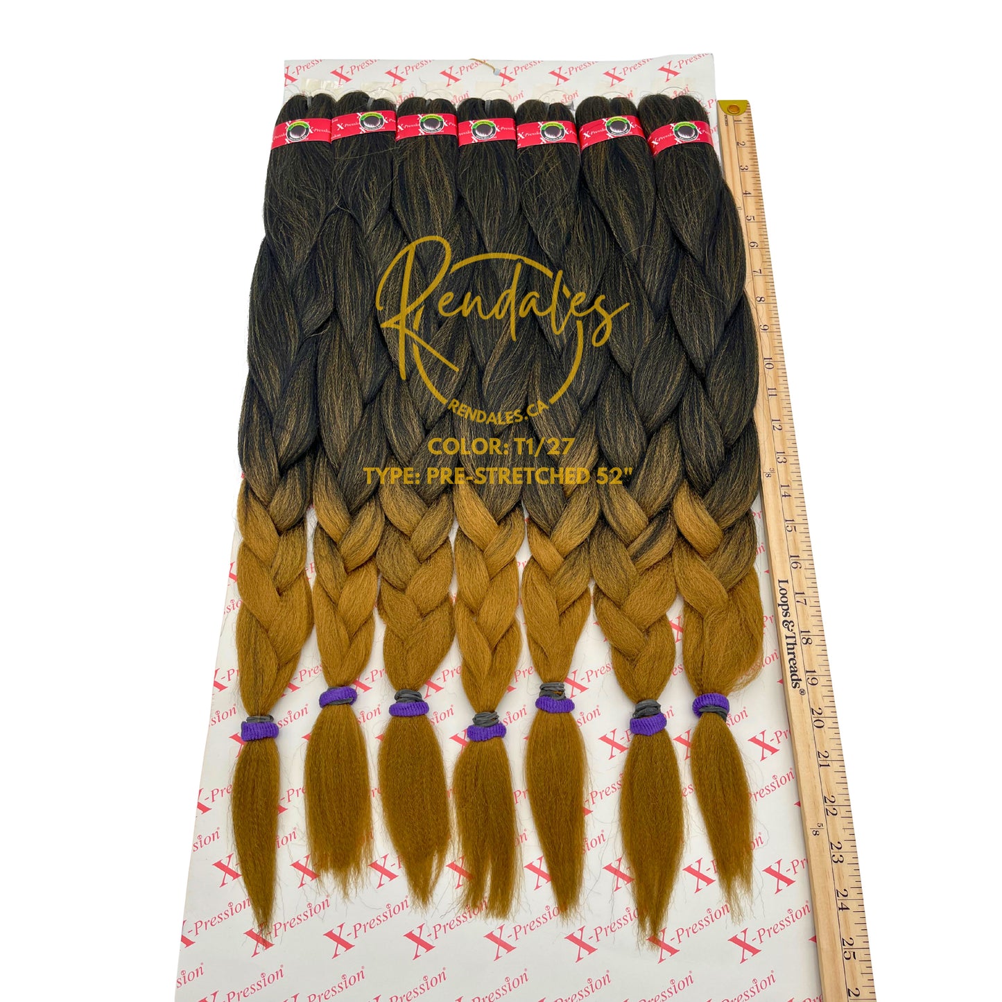 X-Pression 7X Pre-stretched Braid (52”)