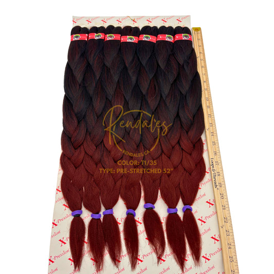 X-Pression 7X Pre-stretched Braid (52 inches)