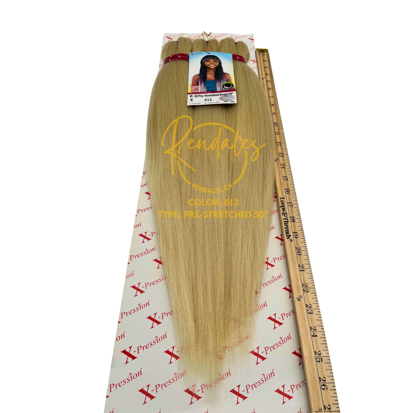 X-Pression 3X Pre-stretched Braid (50 inches)