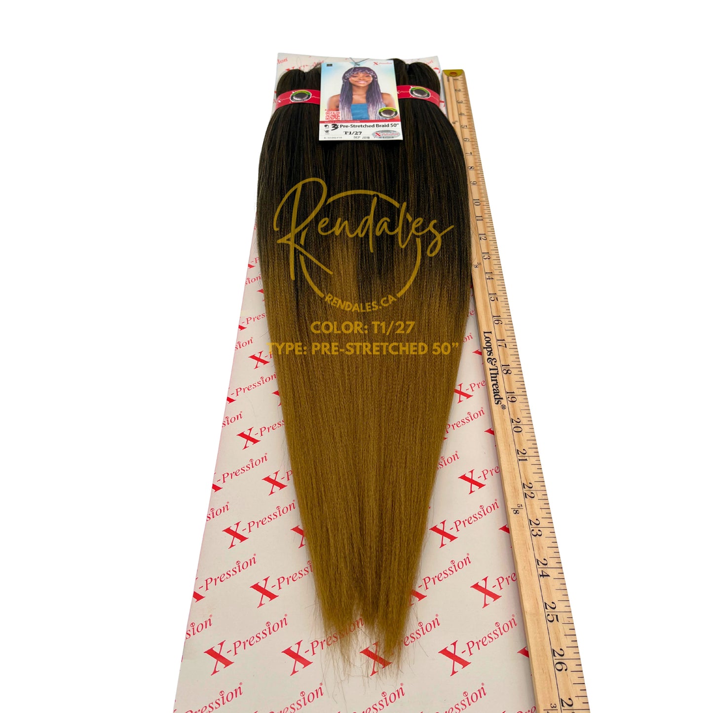 X-Pression 3X Pre-stretched Braid (50 inches)