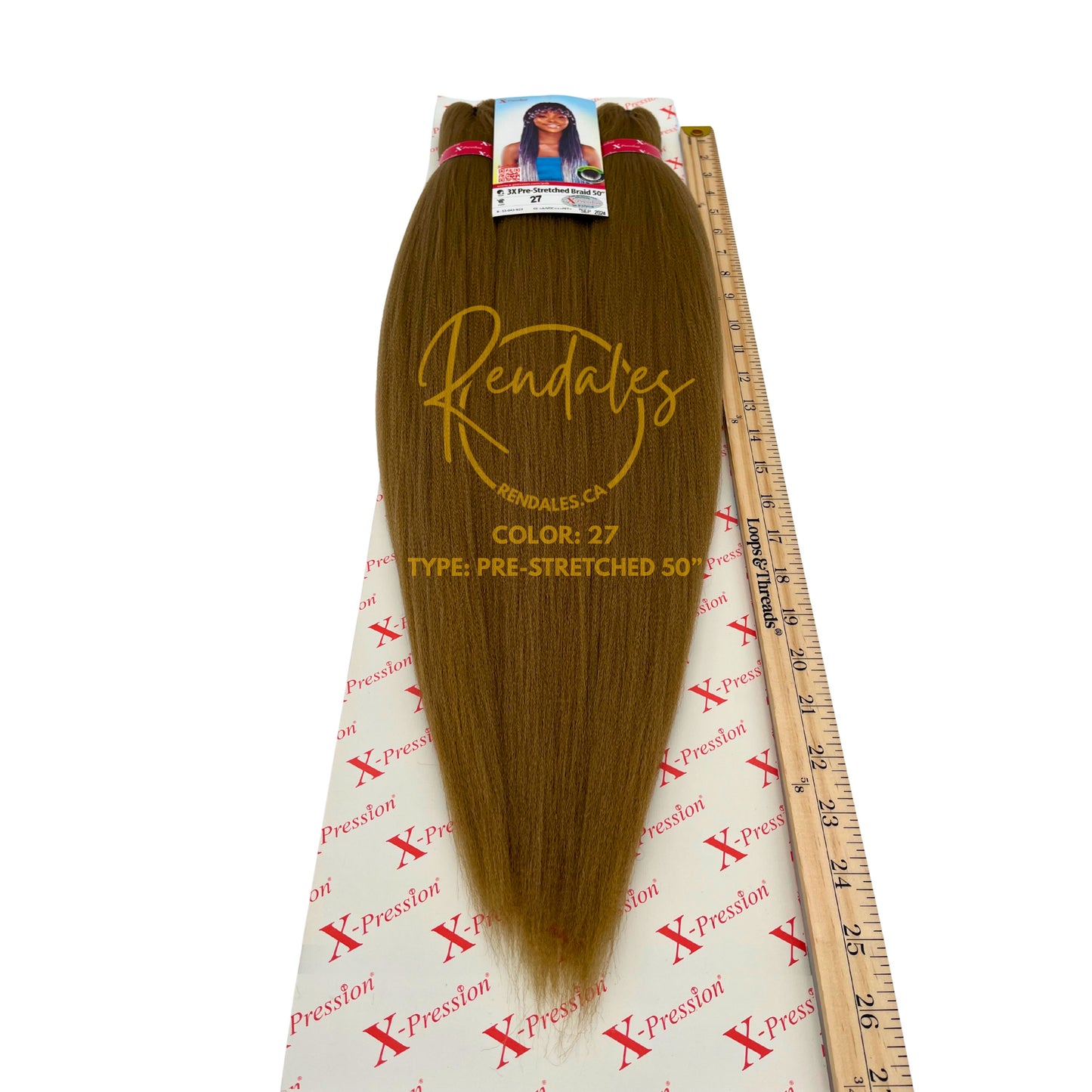 X-Pression 3X Pre-stretched Braid (50 inches)