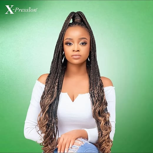 X-Pression 8X Curly Braid, 60”
