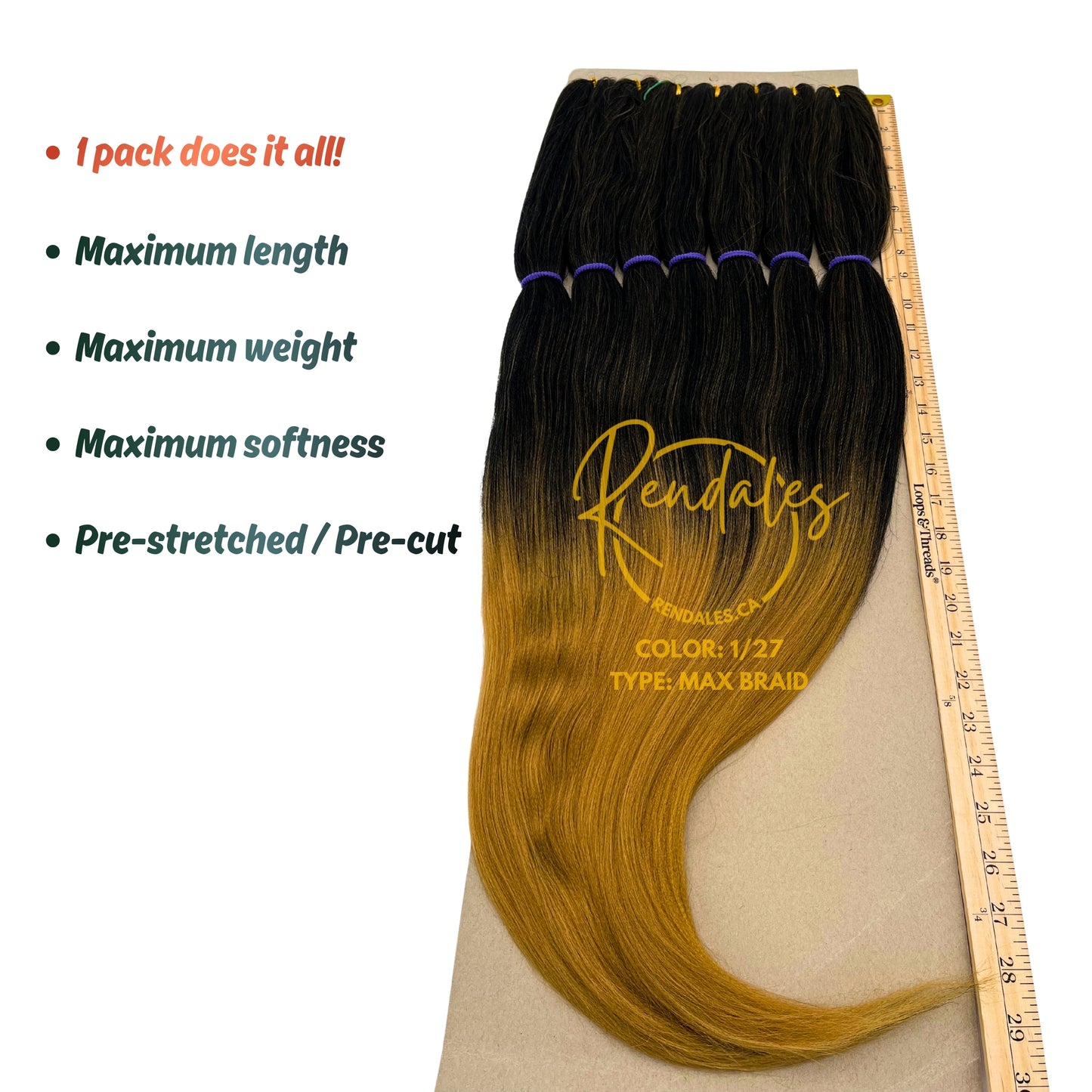 Amigos Max Braids, 64", 400g