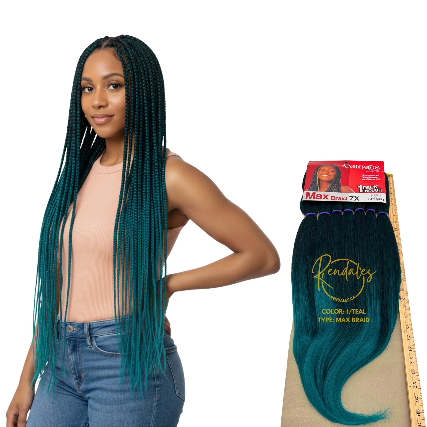 Amigos Max Braids, 64", 400g