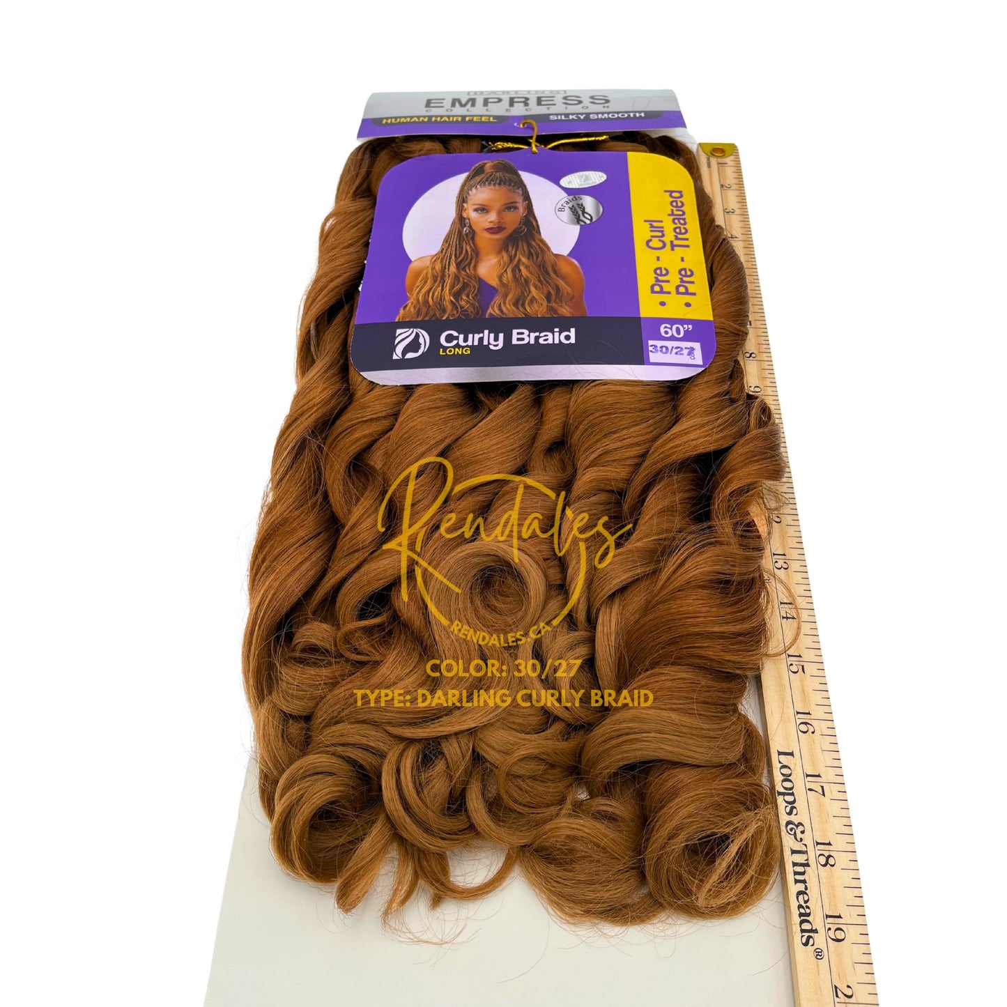 Darling Curly Braid, 60", 320g