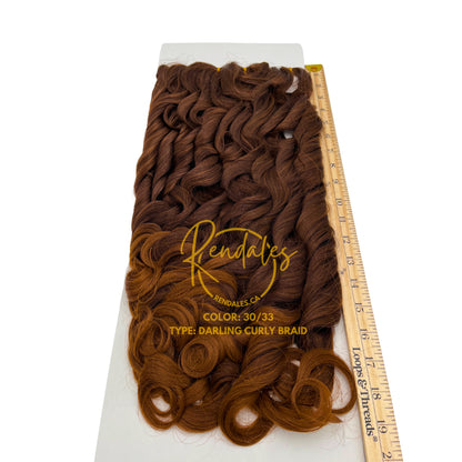 Darling Curly Braid French Curls (60”)