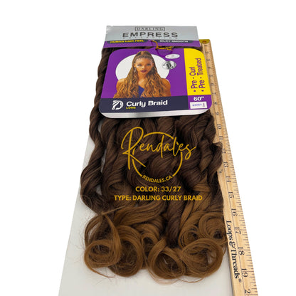 Darling Curly Braid, 60", 320g