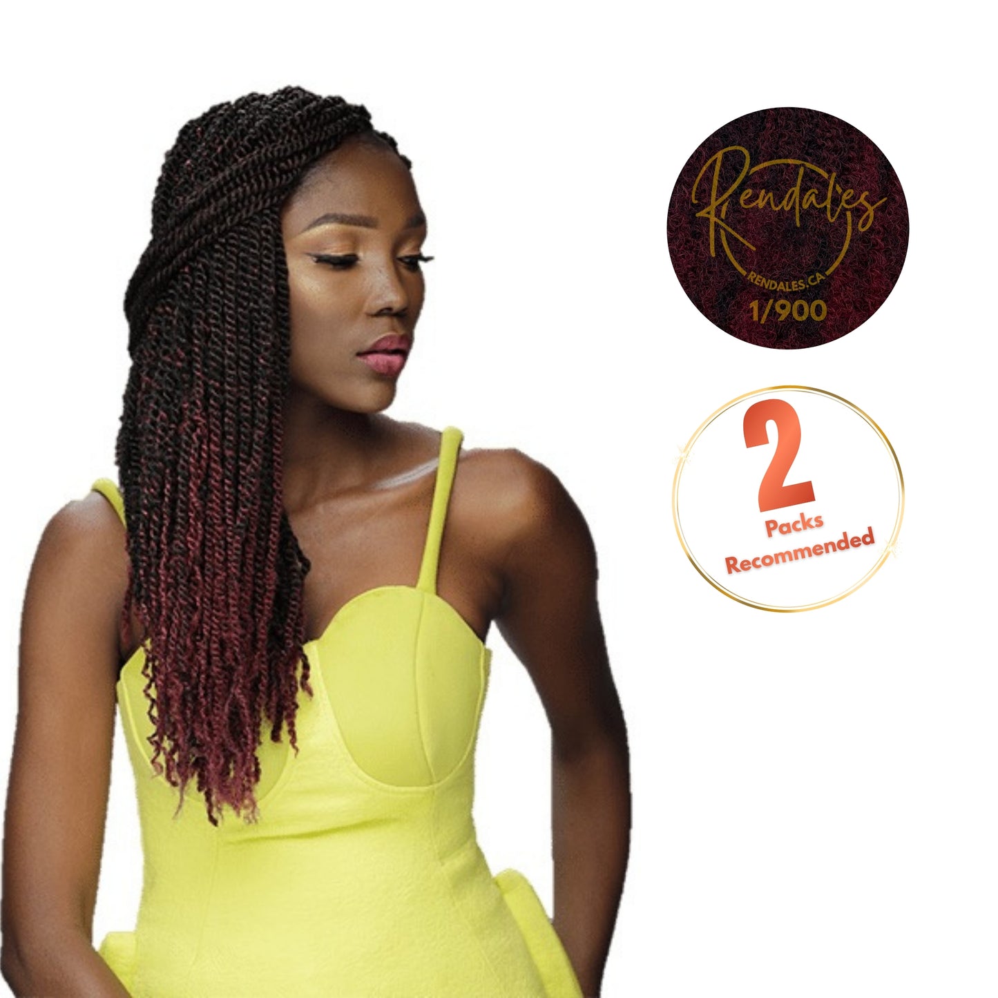 Darling Natural Twist Long, 30", 120g