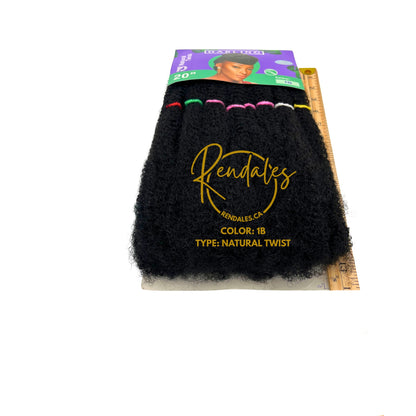 Darling Natural Twist, 20", 100g