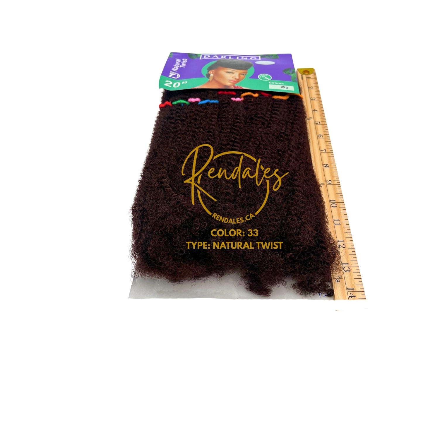 Darling Natural Twist, 20", 100g