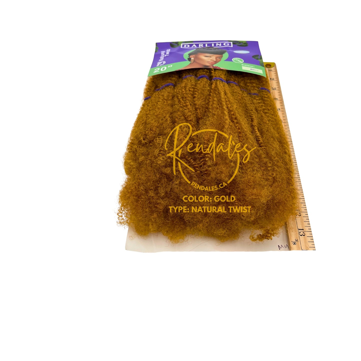 Darling Natural Twist, 20", 100g