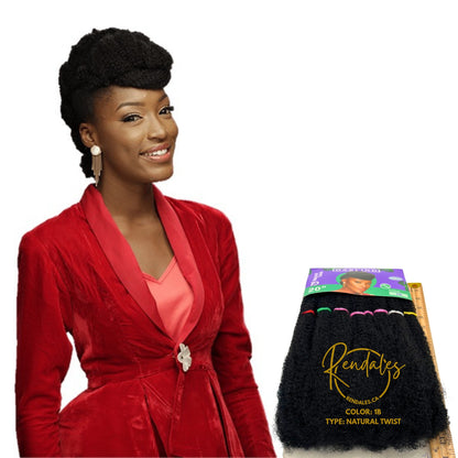 Darling Natural Twist, 20", 100g