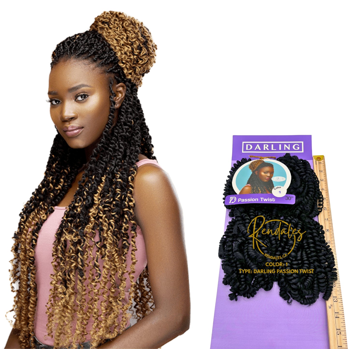 Darling Passion Twist, 30", 120g - 240g