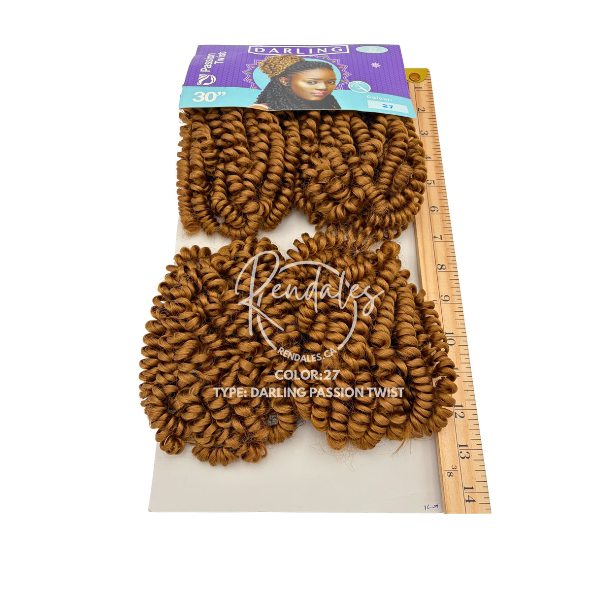 Darling Passion Twist, extensions de tresses au crochet, cheveux africains crépus, 30" pré-coupés, pré-étirés, fibre synthétique, 2-4 paquets, doux et brillants, 120g - 240g