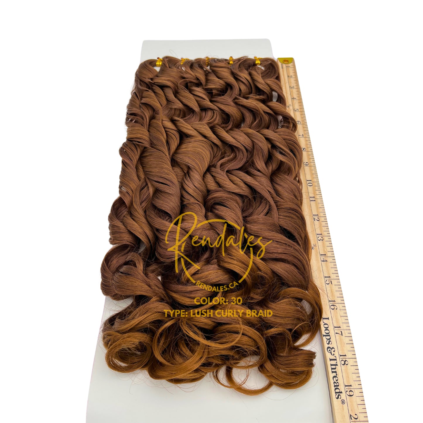 Lush Curly Braid French Curls (66”)