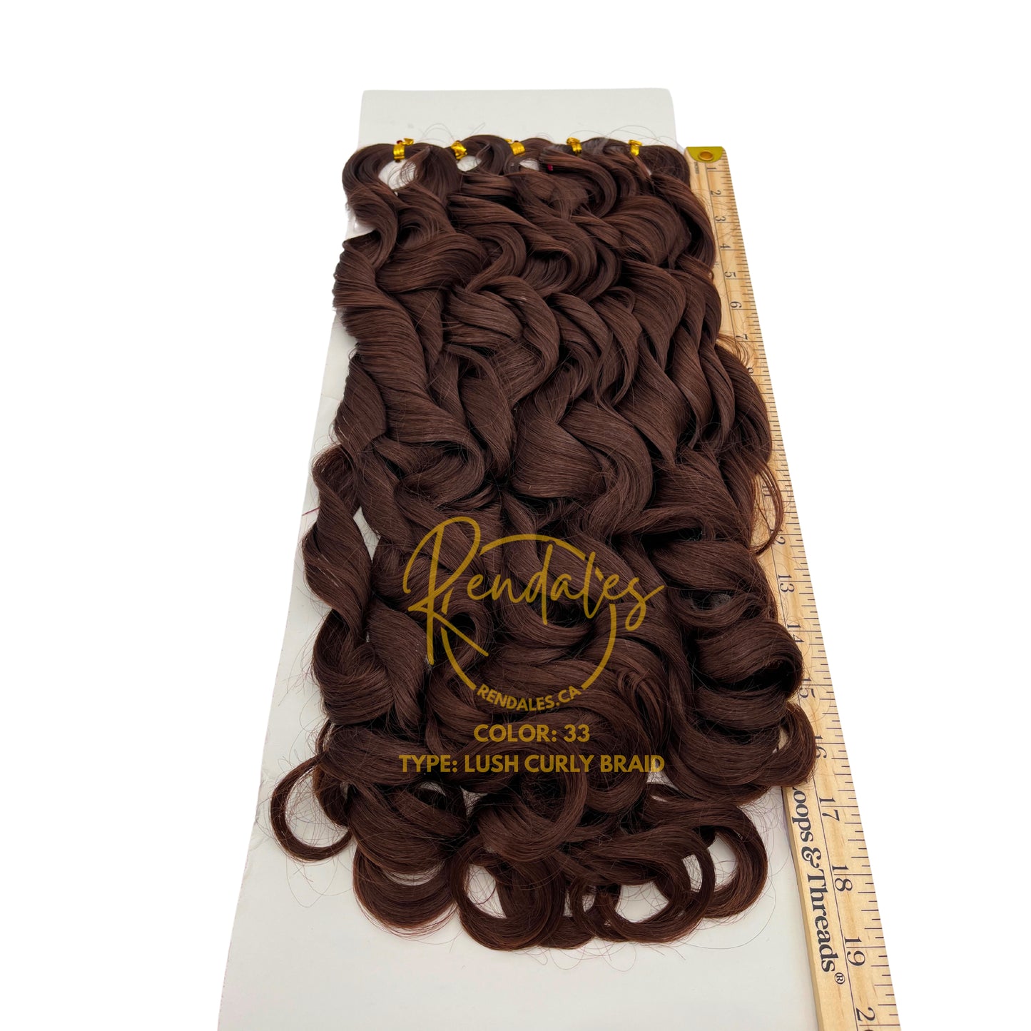 Lush Curly Braid French Curls (66”)