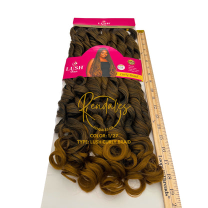 Lush Hair Curly Braid, 66", 320g