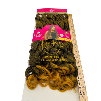 Lush Hair Curly Braid, 66", 320g