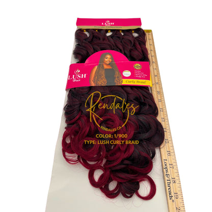 Lush Hair Curly Braid, 66", 320g