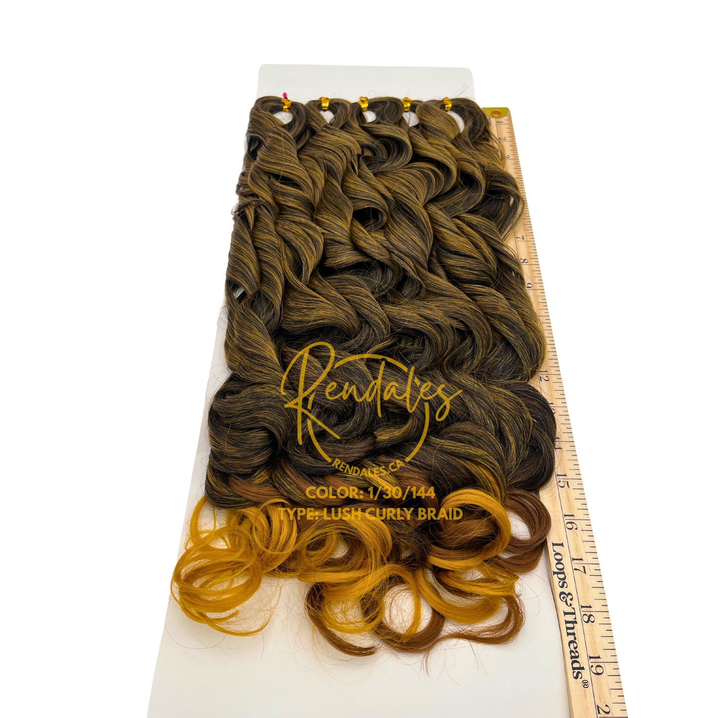 Lush Curly Braid French Curls (66”)