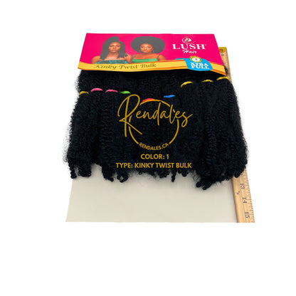 Lush Hair Kinky Twist Bulk, 28", 150g