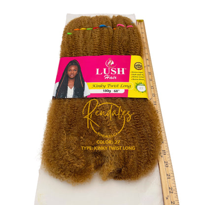 Lush Hair Kinky Twist Long, 68", 180g
