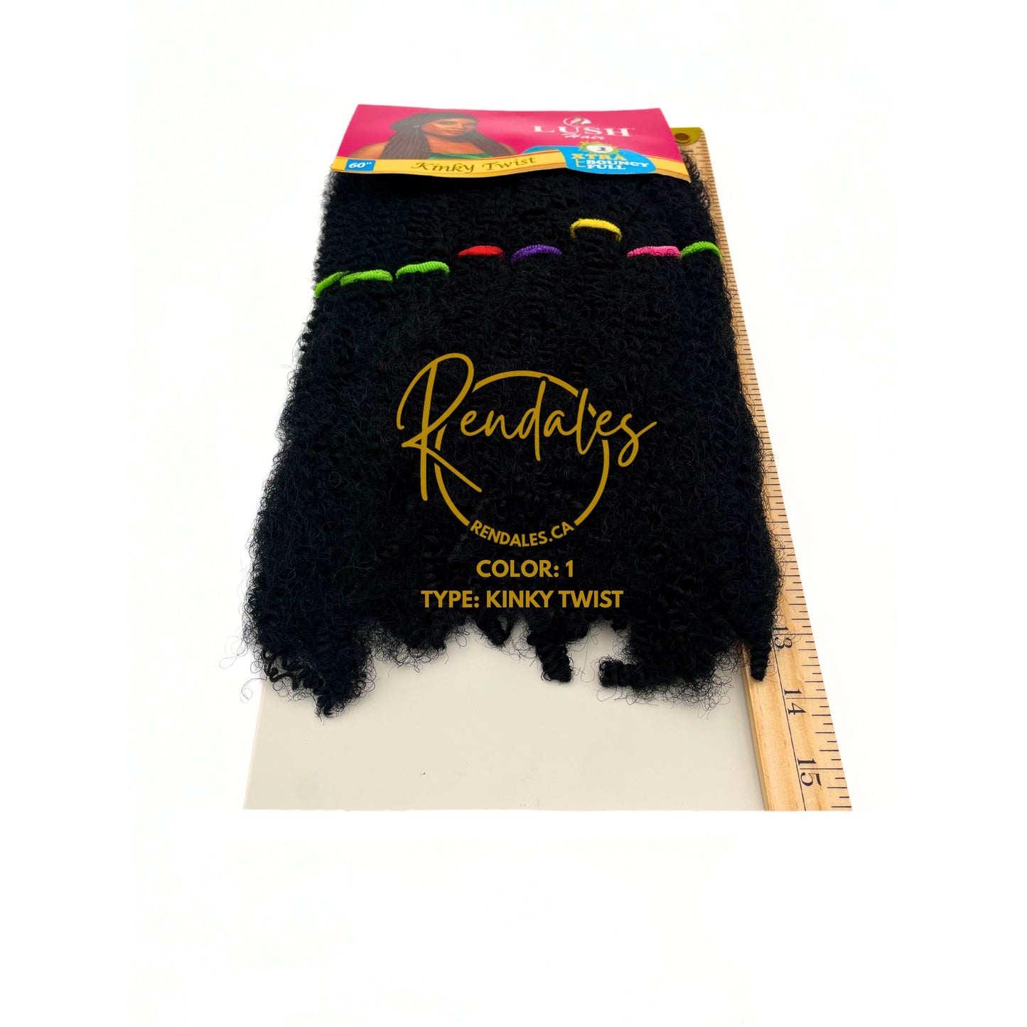 Lush Hair Kinky Twist, 24", 100g