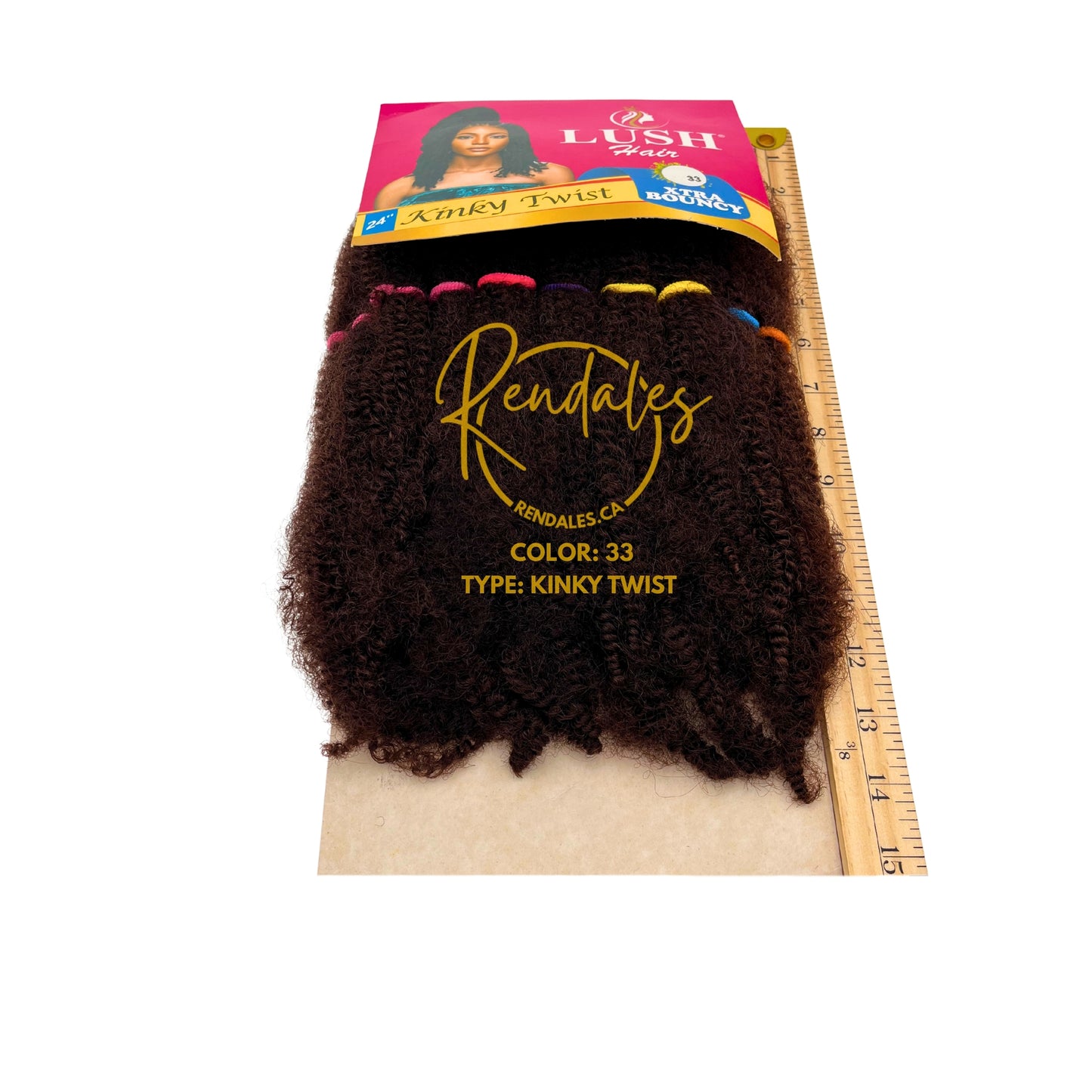 Lush Hair Kinky Twist, 24", 100g