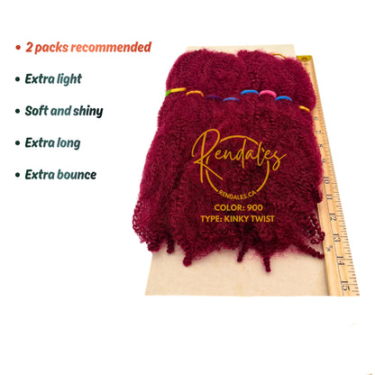 Lush Hair Kinky Twist, 24", 100g