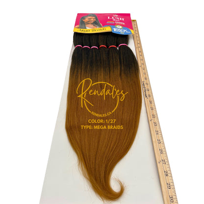 Lush Hair Mega Braids, 55", 360g