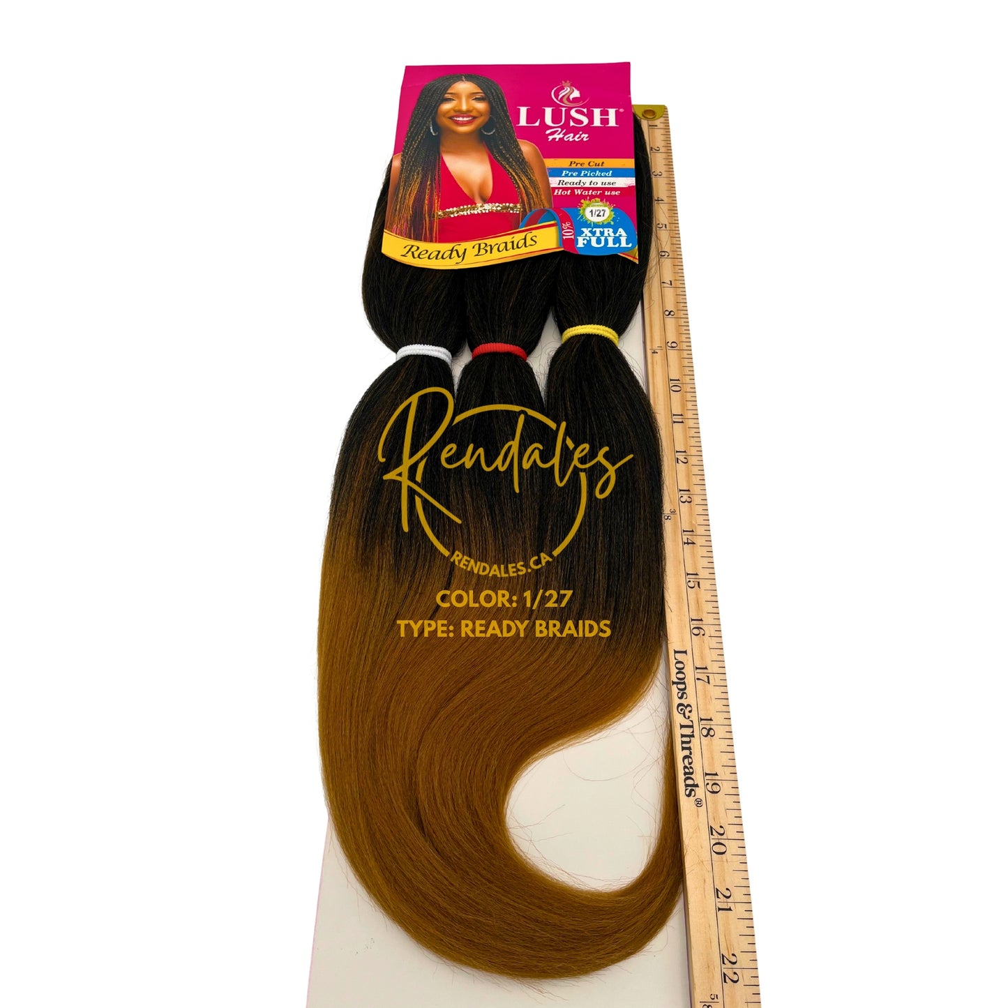 Lush Hair Ready Braids, 24", 180g