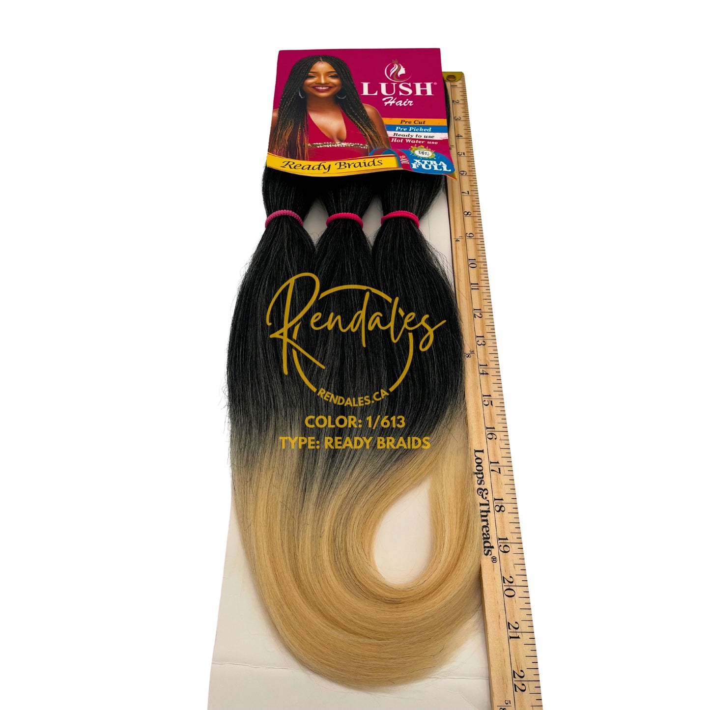 Lush Hair Ready Braids, 24", 180g