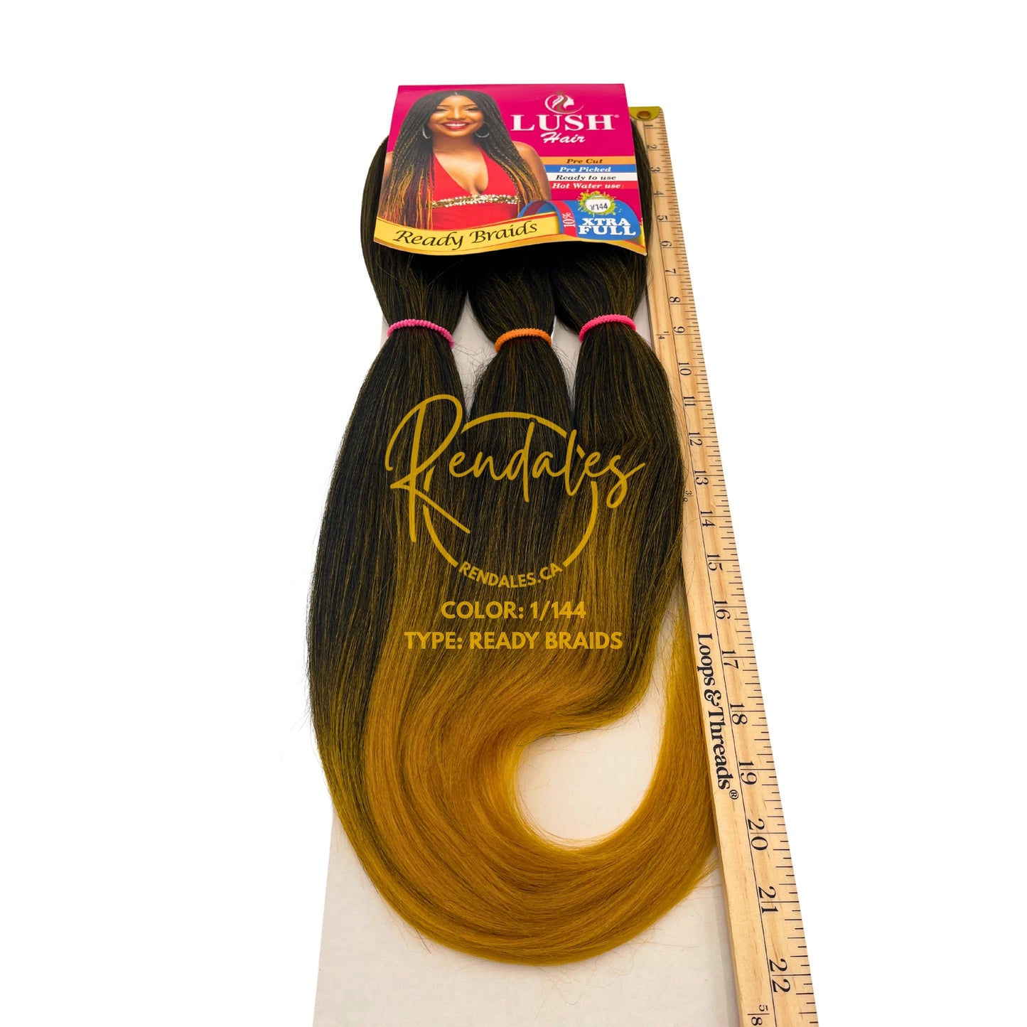 Lush Hair Ready Braids, 24", 180g