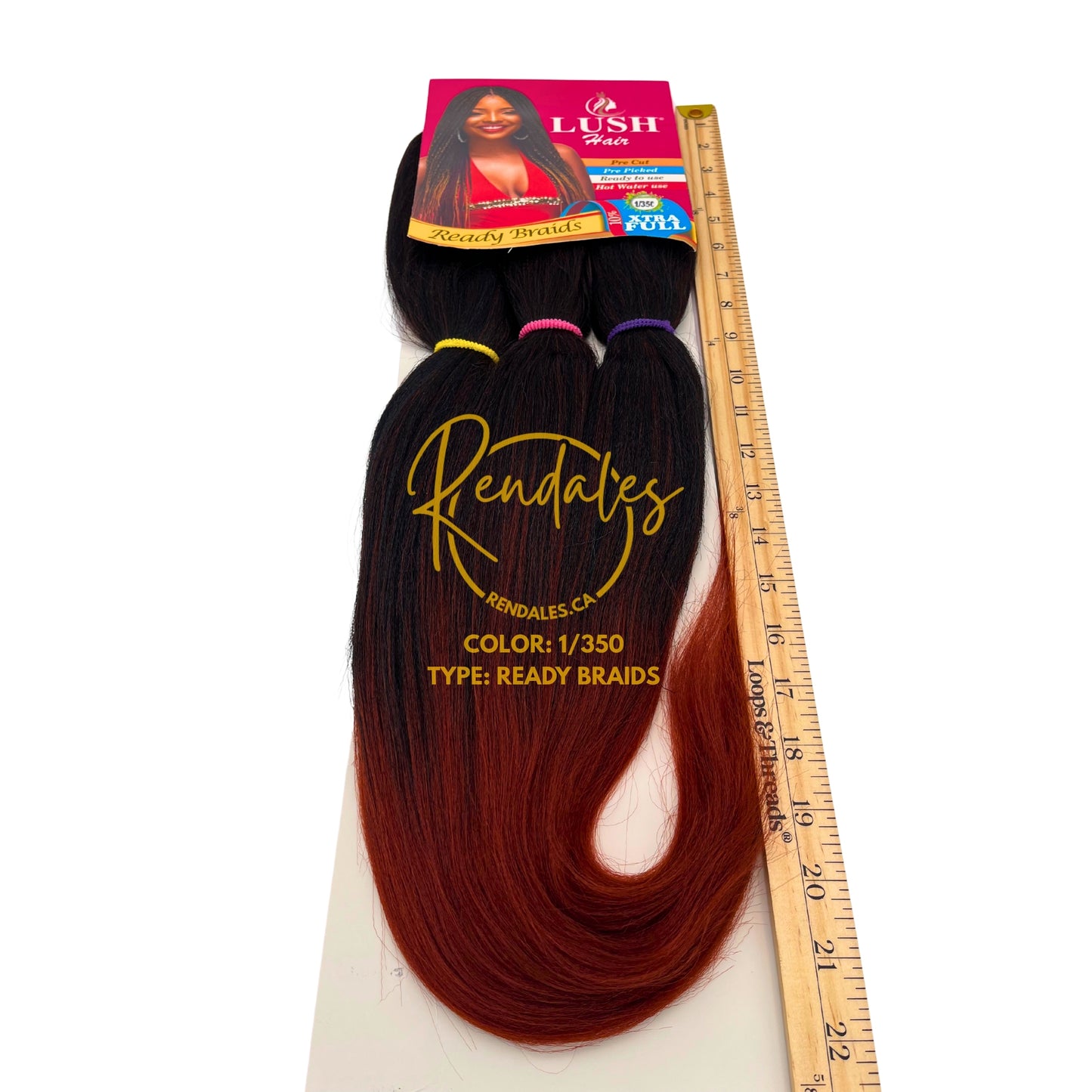 Lush Hair Ready Braids, 24", 180g