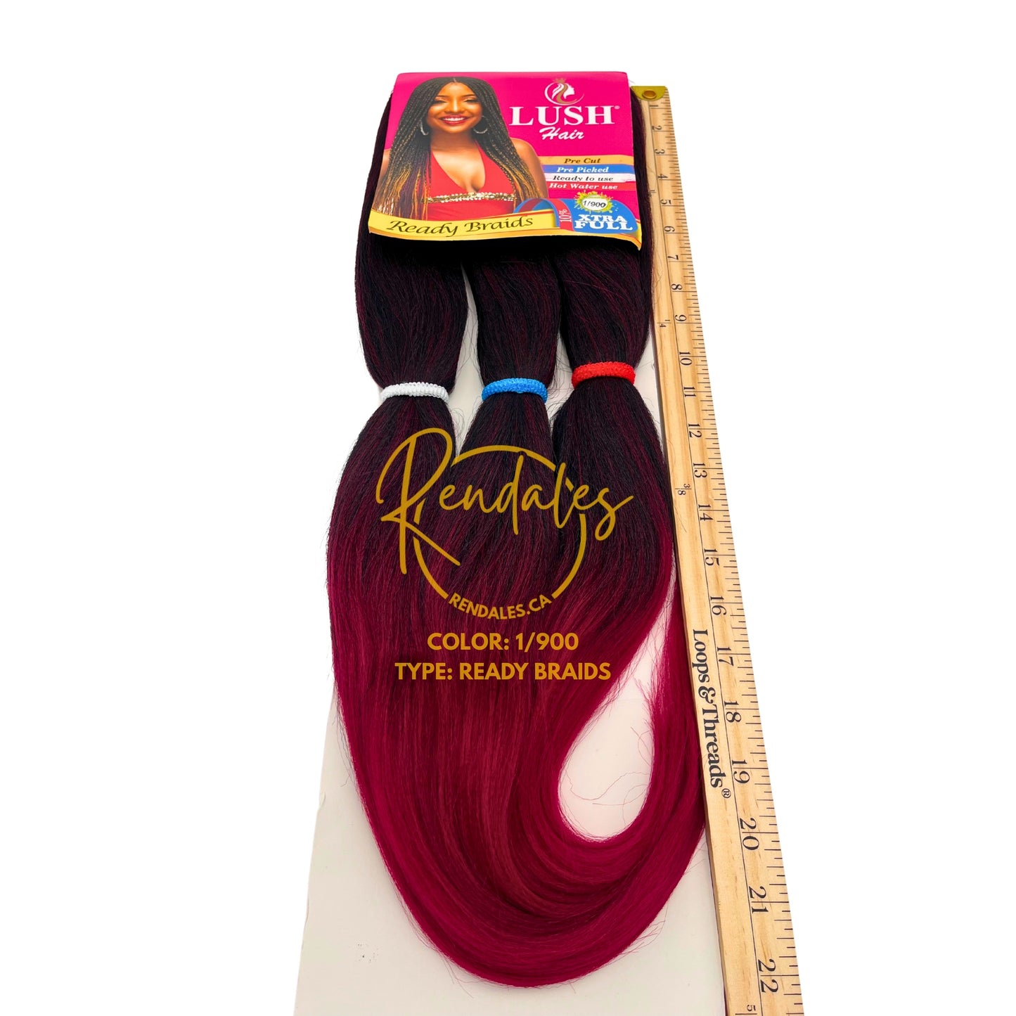 Lush Hair Ready Braids, 24", 180g