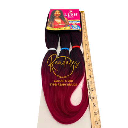 Lush Hair Ready Braids, 24", 180g