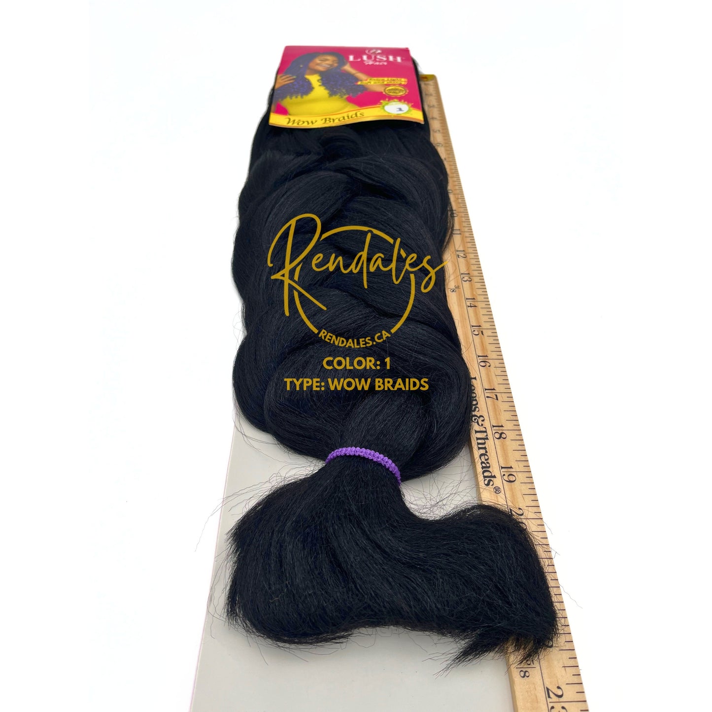 Lush Hair Wow Braids, 82", 230g