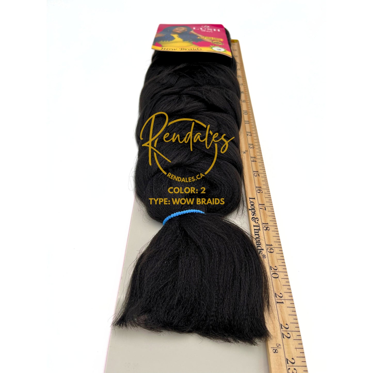 Lush Hair Wow Braids, 82", 230g