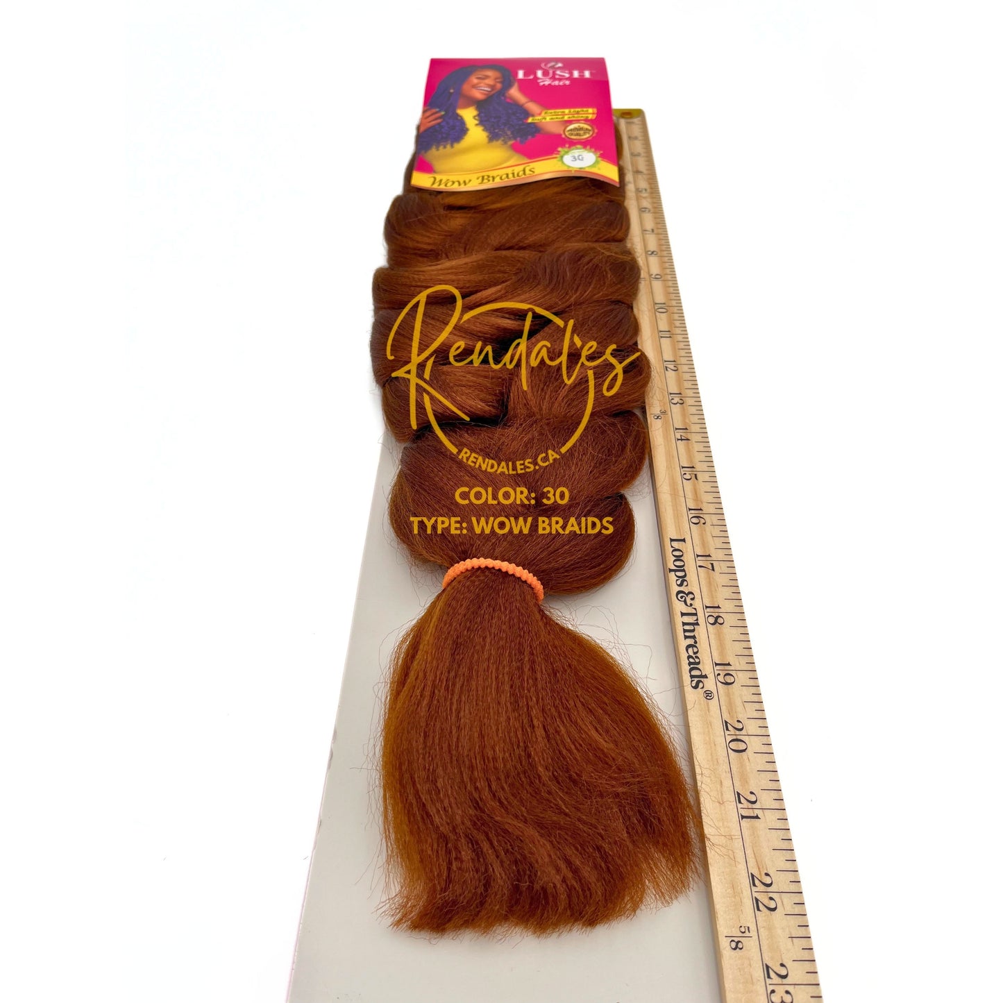 Lush Hair Wow Braids, 82", 230g