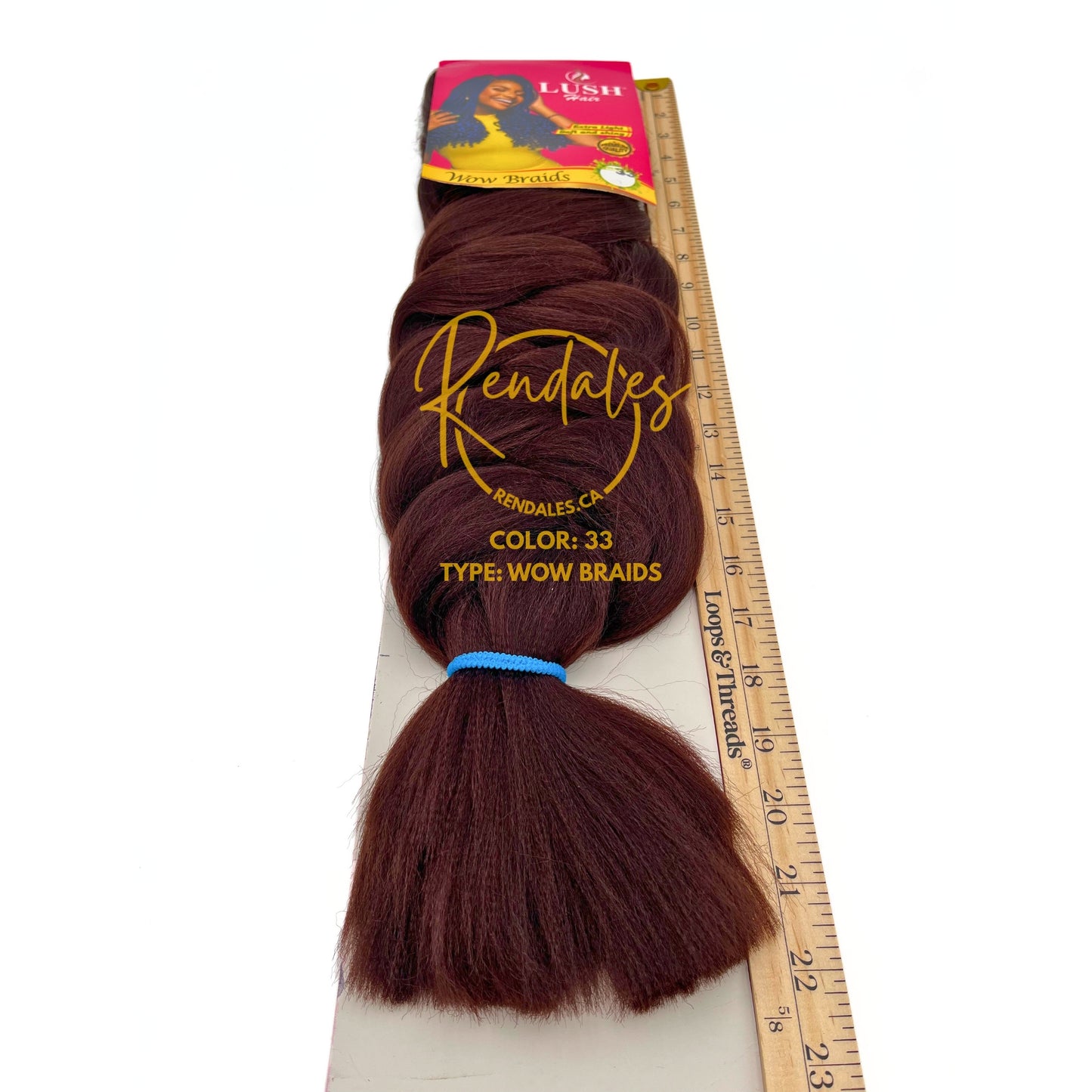Lush Hair Wow Braids, 82", 230g