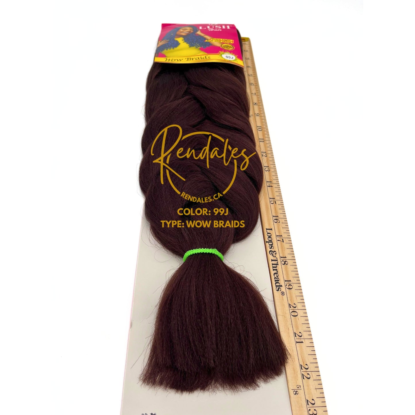 Lush Hair Wow Braids, 82", 230g